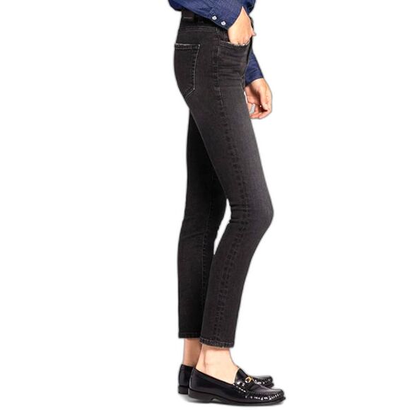 NWT Current/Elliott High Rise Skinny Stiletto Ankle Jeans Quartz Smokey Gray 24 - Picture 2 of 3